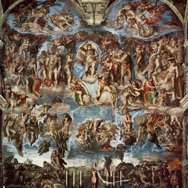 壁画中的著名作品《创造亚当》和《最后的审判》,都将以全新面貌亮相.