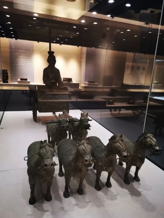 重庆大学建了个赝品博物馆?文物专家:假得荒唐 重大博物馆展出的铜车马,被指为“改装版版铜车马,体量硕大,通体错银。”