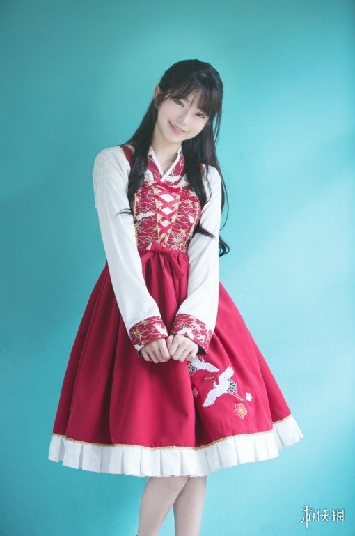 韩国第一美少女yurisa新美照 汉服元素lo裙可爱优雅