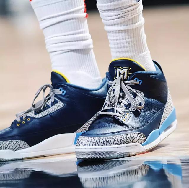 没有我拿不到的鞋子丨pj-塔克赛场上脚aj3 马奎特大学 pe!