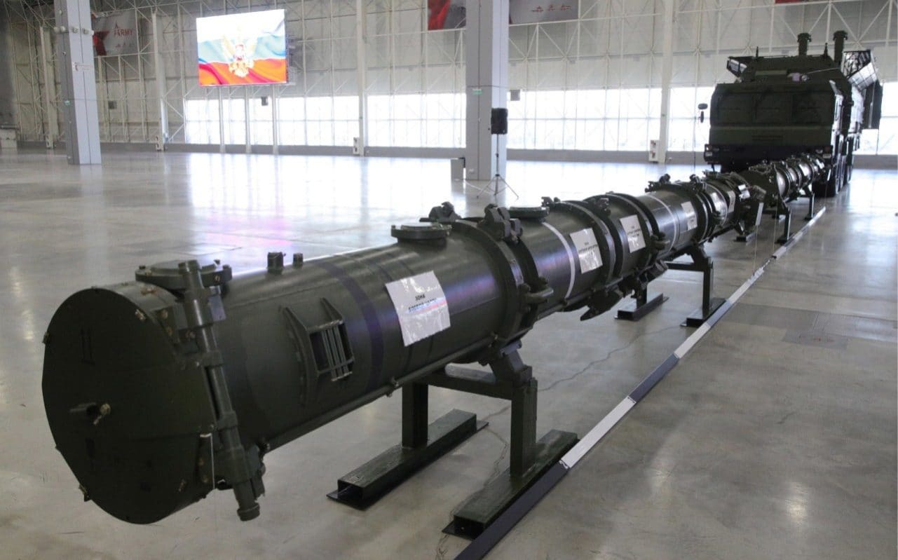  俄罗斯展出的9M729导弹