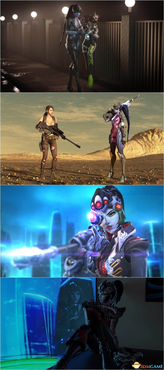 《守望先锋》3d同人作品欣赏 你们的老婆都太美了_自媒体_新浪游戏