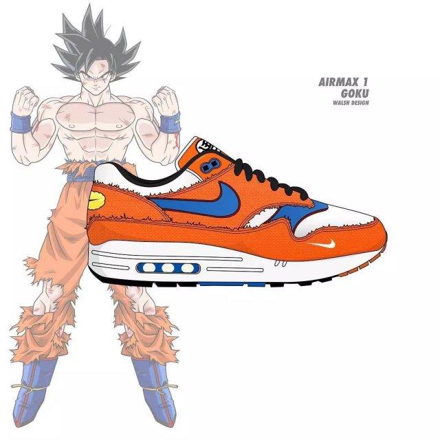 不能满足的时候,他们就准备自己动手了 就像《dragon ball z》x nike