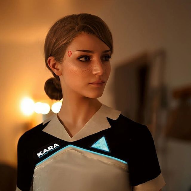 《底特律:变人》卡拉cos美图 完美还原仿生人家政女仆