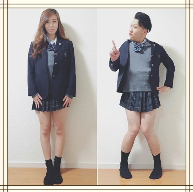 有一位爱穿女友衣服的日本男朋友是一种什么样的体验