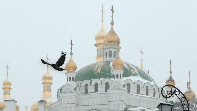  基辅佩乔尔斯克大修道院，东欧东正教主要中心。 图源：《时代周报》