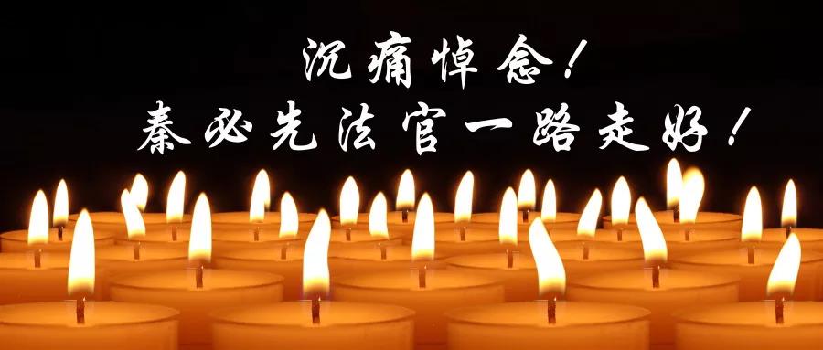 初心无悔法官路正义岁月显担当法官秦必先突发心梗去世年仅49岁