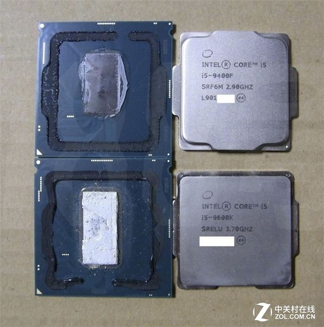 英特尔i59400f除屏蔽核显外还采用硅脂导热