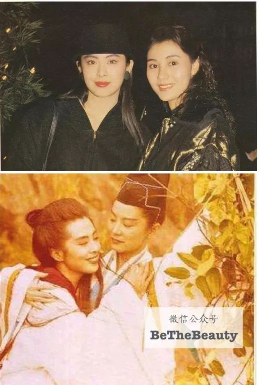 跟林青霞李嘉欣合影,她的光芒也一点不弱:▲合影女神成就达成九十年代