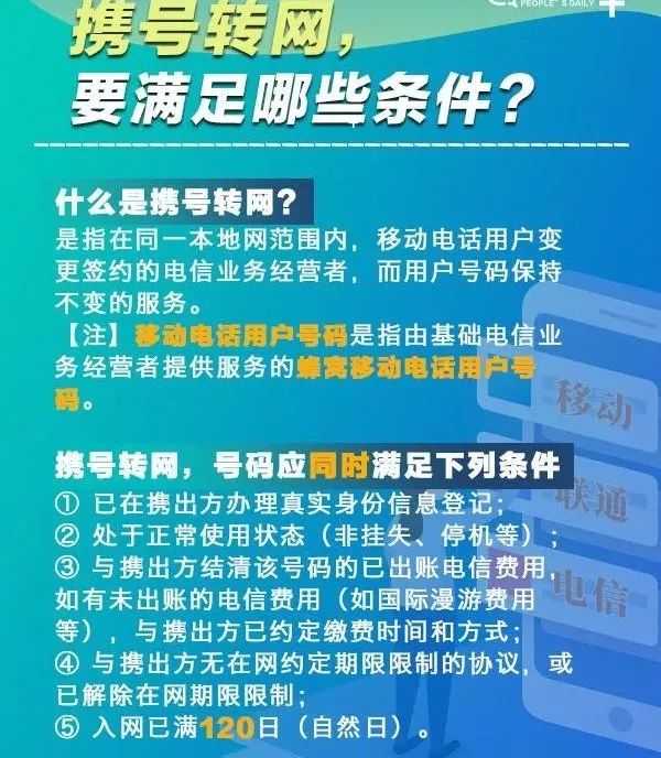快了下个月底前全国范围内正式提供携号转网服务