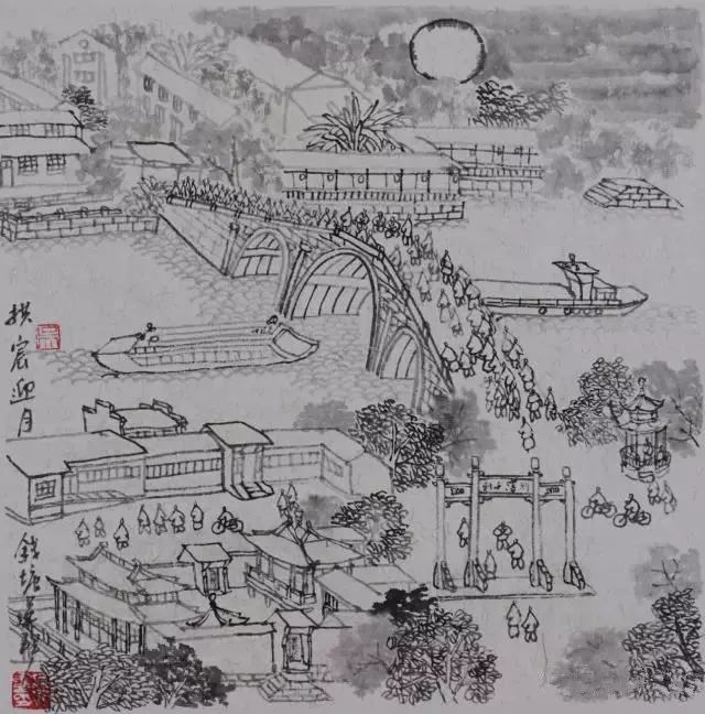 景点:拱宸桥拱宸迎月跟着小编一起去看看吧!"拱墅新八景"到底有多美?