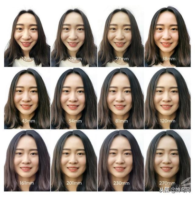 华为mate20三摄变焦 美女"变脸"大比拼