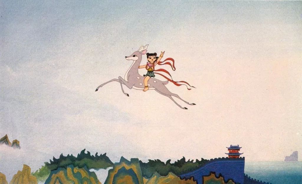 1979年版动画电影《哪吒闹海》剧照截图自微博@文物医院@洛小洛儿 则