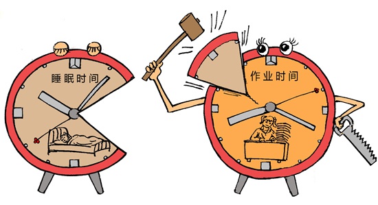 八成受访家长忧孩子睡眠不足 多因作业和补习班