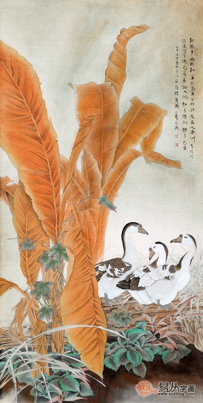 当代实力派画家王一容花鸟画赏析:一场视觉的盛宴