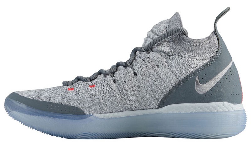 杜兰特 kd11 "cool grey" 全新配色下月发售