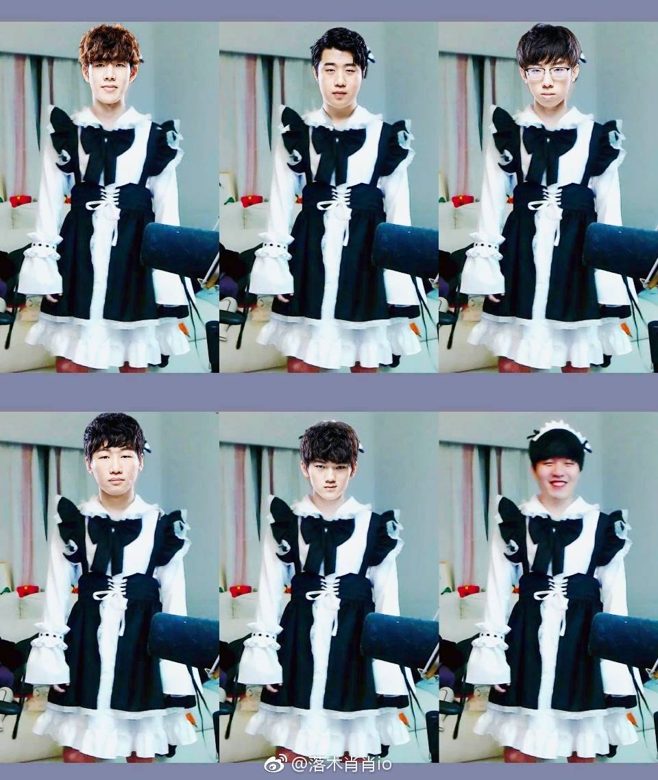 ig中单rookie穿女仆装直播五分之人气1200万王思聪让他学猫叫