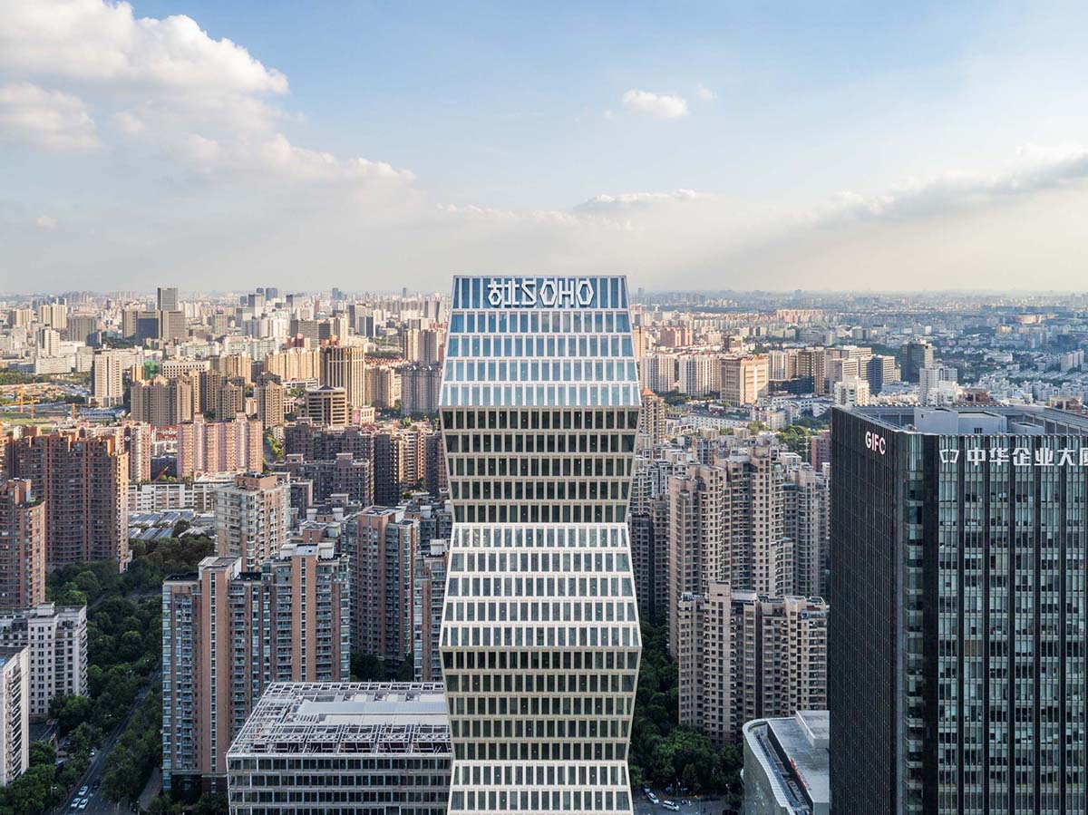 上海古北 SOHO / KPF|古北|裙楼|塔楼_新浪新闻