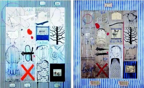 致敬还是剽窃?画家叶永青多幅作品“撞脸”国外画作|蒙娜丽莎|叶永青|希尔文_新浪新闻