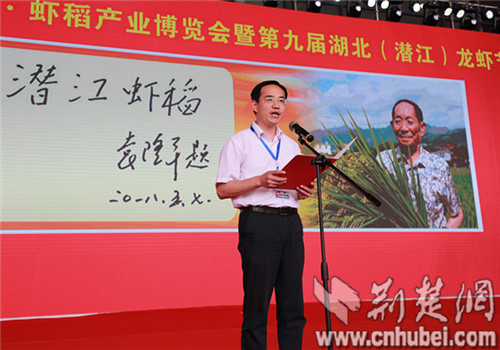 第九届湖北(潜江)龙虾节开幕 三大中心同步揭牌