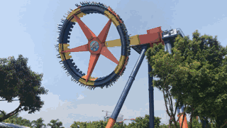 熬了那么多年终于熬完考试现在就去长隆欢乐世界好好玩吧