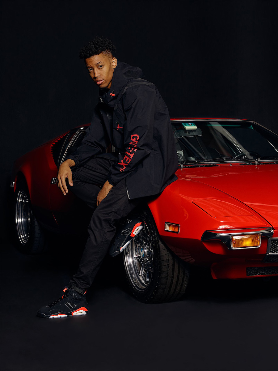 黑红 air jordan 6 上脚美图欣赏