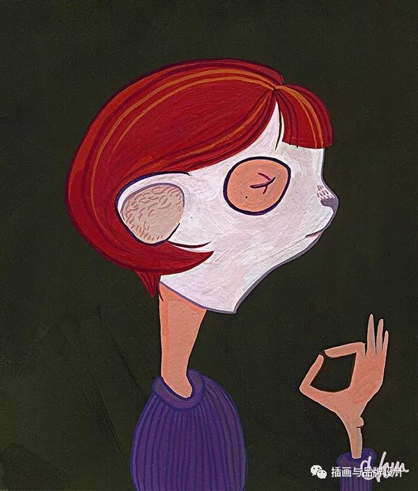 插画丨插画专业实力全美前五,老牌艺术大学的学生作品有风格