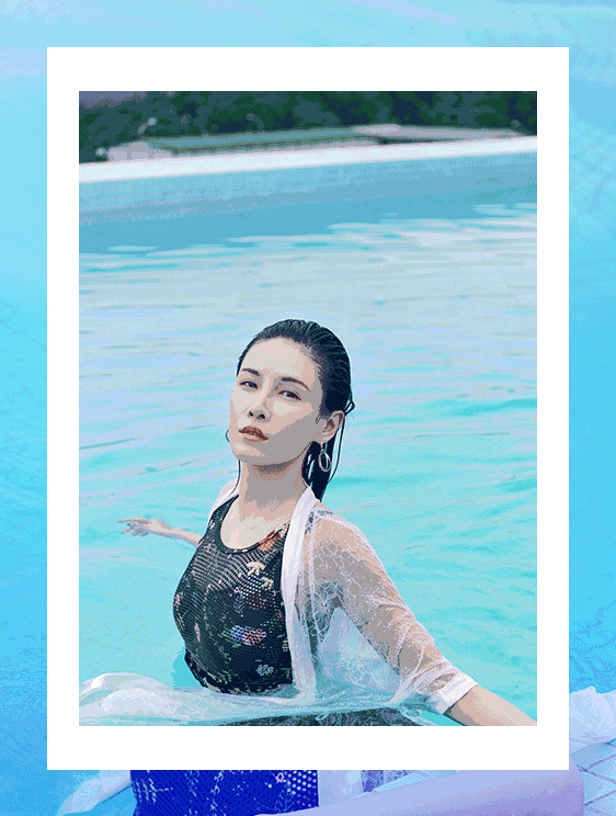 张蓝心:武打女星中打得最好看的跨界运动员.