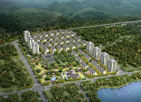 保亿湖山鹿鸣销售中心暨东方艺境示范区倾城绽放