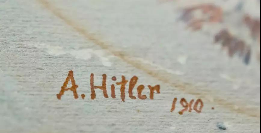 希特勒签名