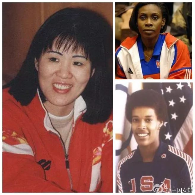 一个是,最强美国女排的"世界第一重炮手"海曼;在80年代,中国女排大放