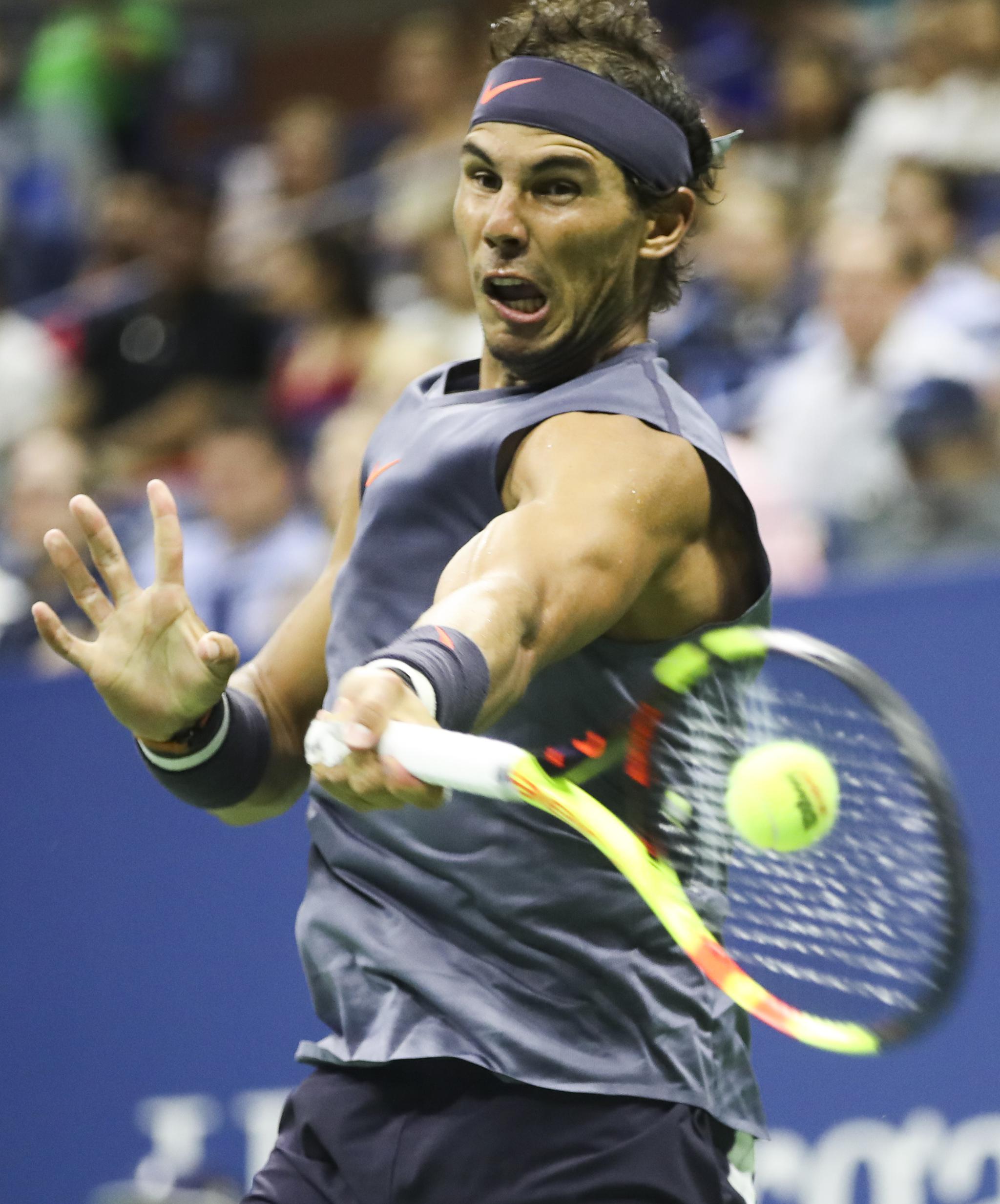 美网:纳达尔晋级32强