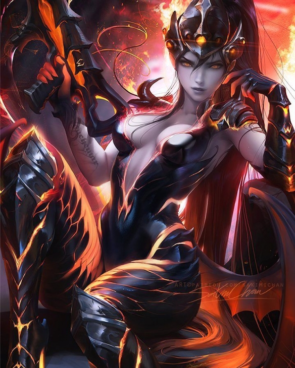 加拿大插画家sakimichan最新游戏动漫人物性感同人赏