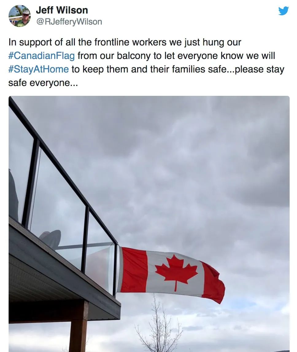 燃爆破4000日加拿大人纷纷挂出了国旗