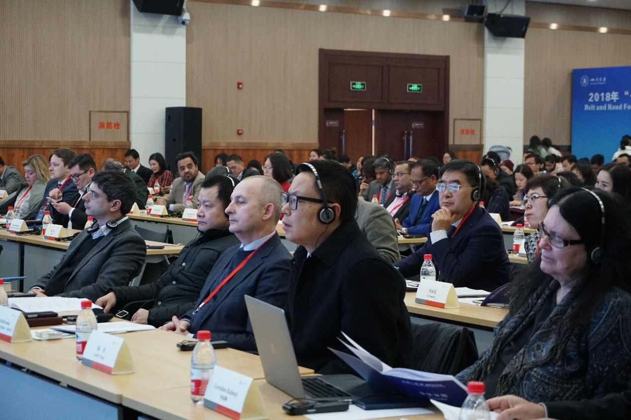 开幕式后,各领域专家,学者发表主题发言.