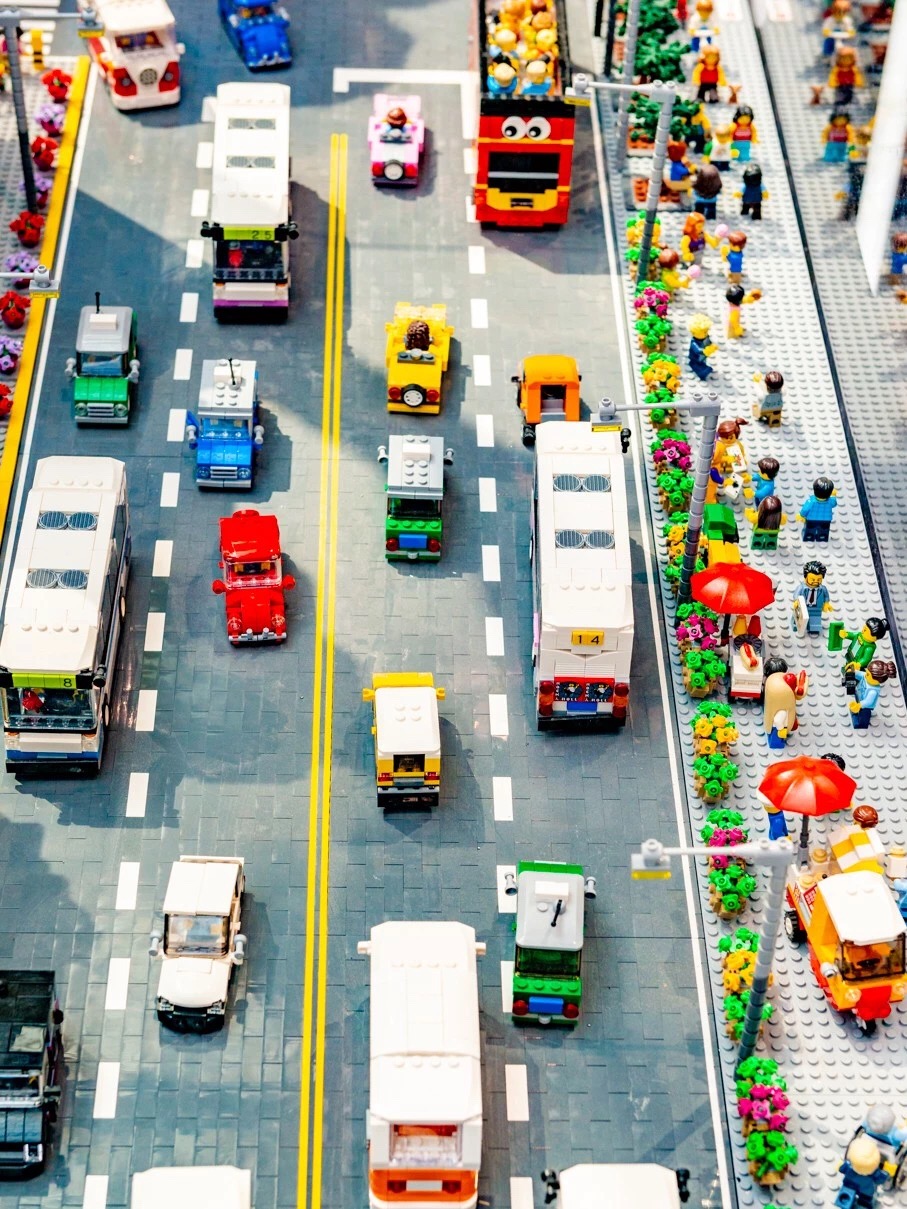 乐高达人巧手搭建500万粒积木展现中国古建