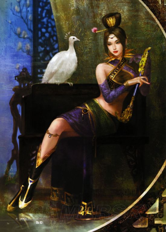 无双大蛇3女角色历代原画欣赏