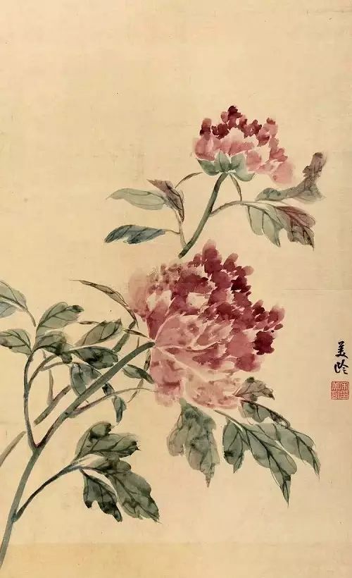 宋美龄任伯年黄泽金何香凝齐白石张大千慈  禧【国色天香】,原形容