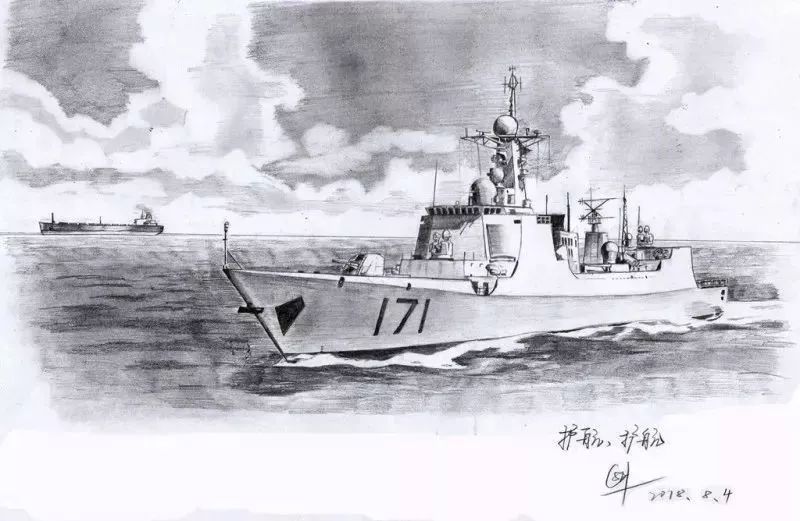 脑洞大开网友创作的中华神盾海口舰哪一幅是你的最爱