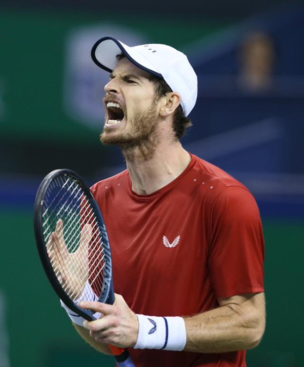 我相信自己还能跑动穆雷时隔三年重返上海他赢了