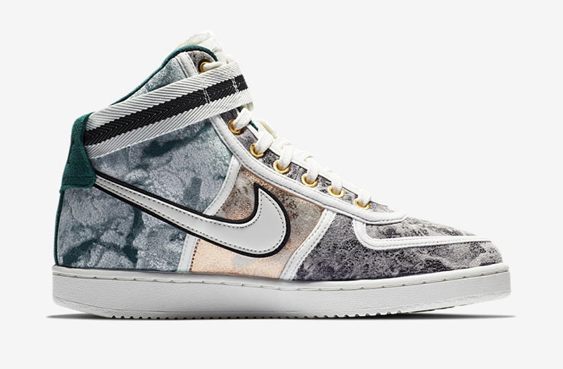 质感独特的三色拼接鞋面!nike vandal high lux 全新配色曝光