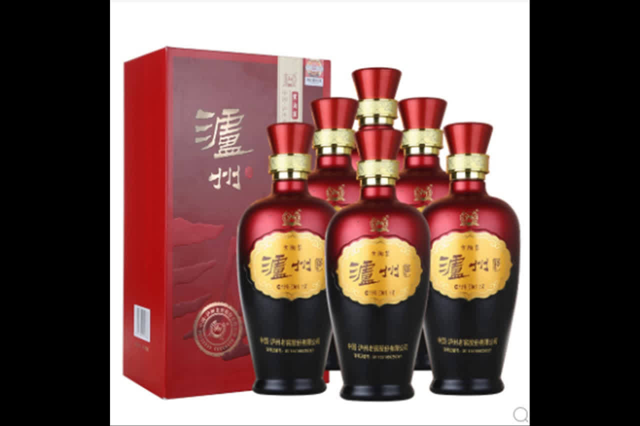 【中华老字号】泸州老窖 紫陶装52度白酒500ml*6瓶