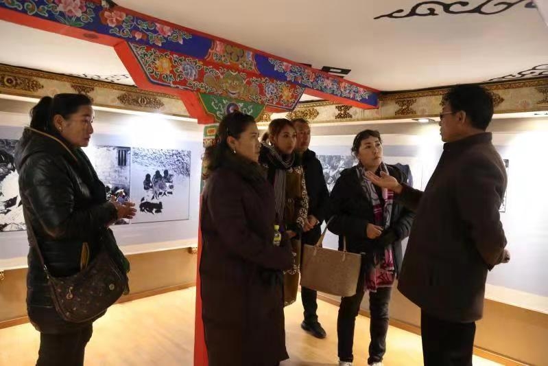 曲水县宣传文广联合党支部组织全体党员干部开展雪监狱参观学习活动