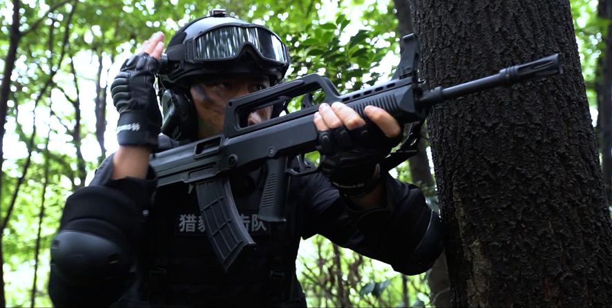 邵阳公安猎豹突击队大片来袭,超燃!