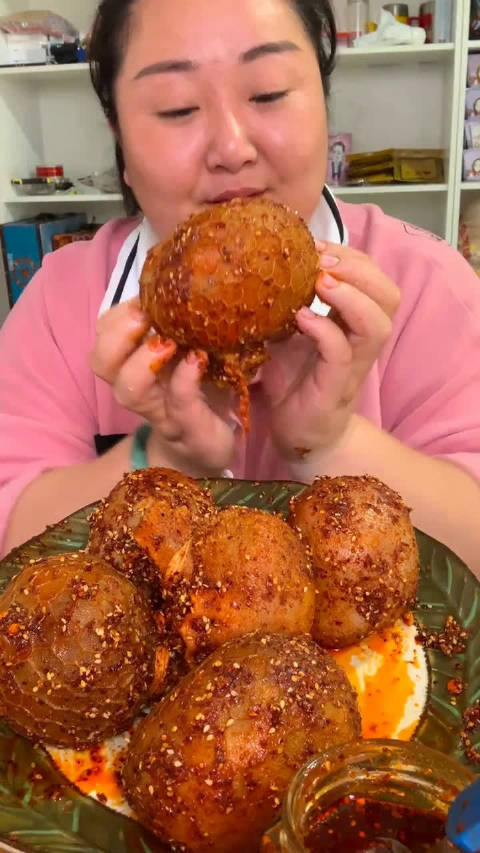 id 北京胖姐姐吃肚包羊脑