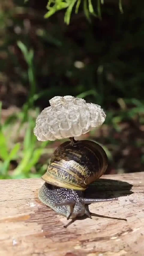 恐怖非洲大蜗牛2万颗牙