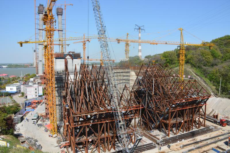 锚固系统定位支架安装成功,标志着锚杆安装的所有工作面均已搭设完毕