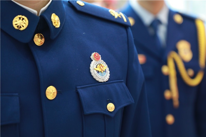 火焰兰消防救援大队今日正式守护世界遗产地五台山