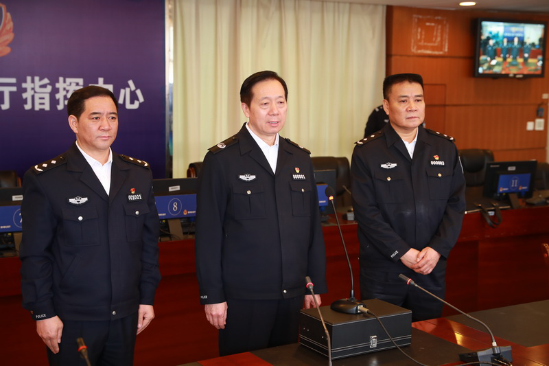 郭瑞民通过视频先后同黔东南州黎平县雷洞执法站,铜仁市松桃县大兴