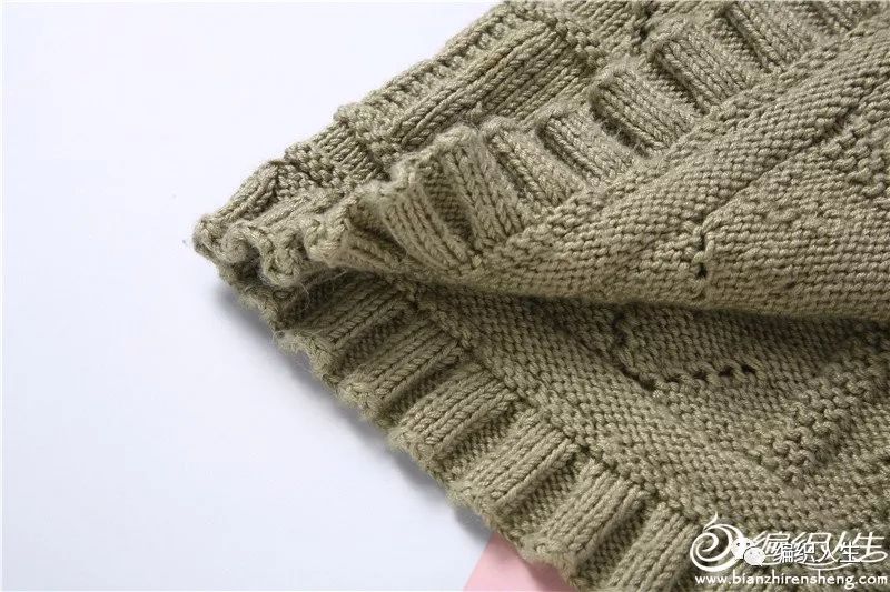 简单的上下针就可编织完成,可爱铃铛儿童棒针半身短裙(附图解)